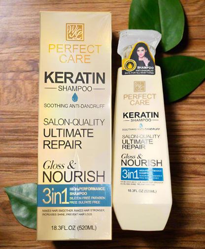 Wokali Perfect Care Keratin Shampoo 520ml