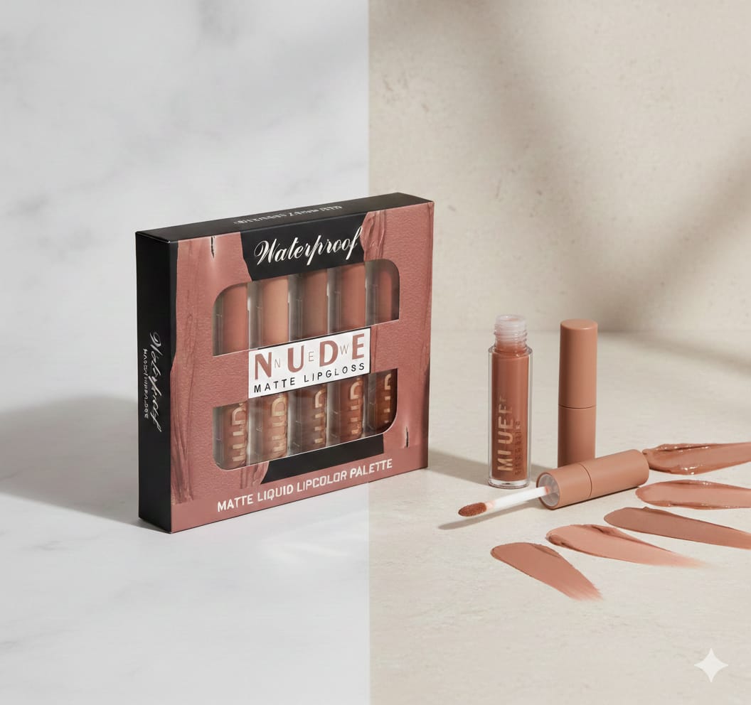 Matte Lip gloss Pack of 6