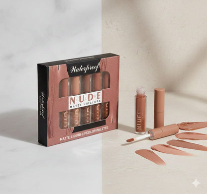 Matte Lip gloss Pack of 6