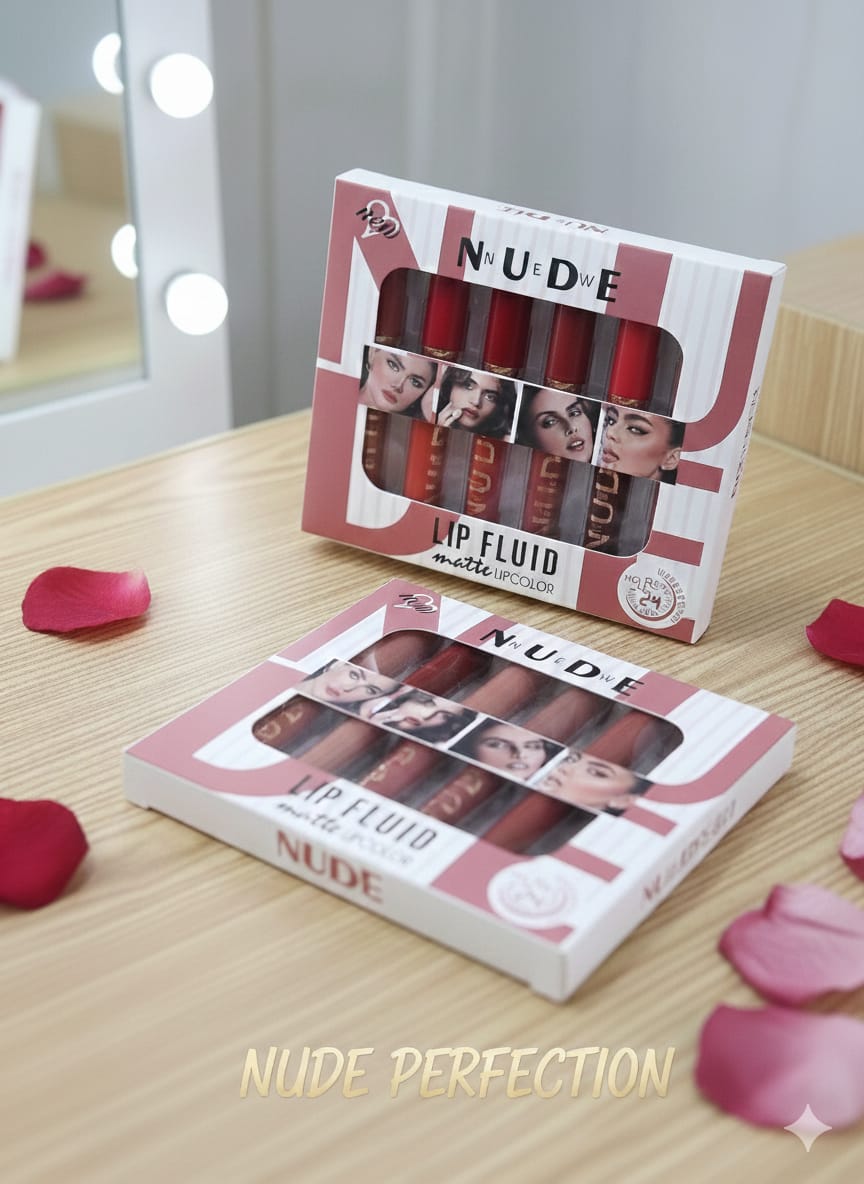 Matte Lip Gloss Pack of 6