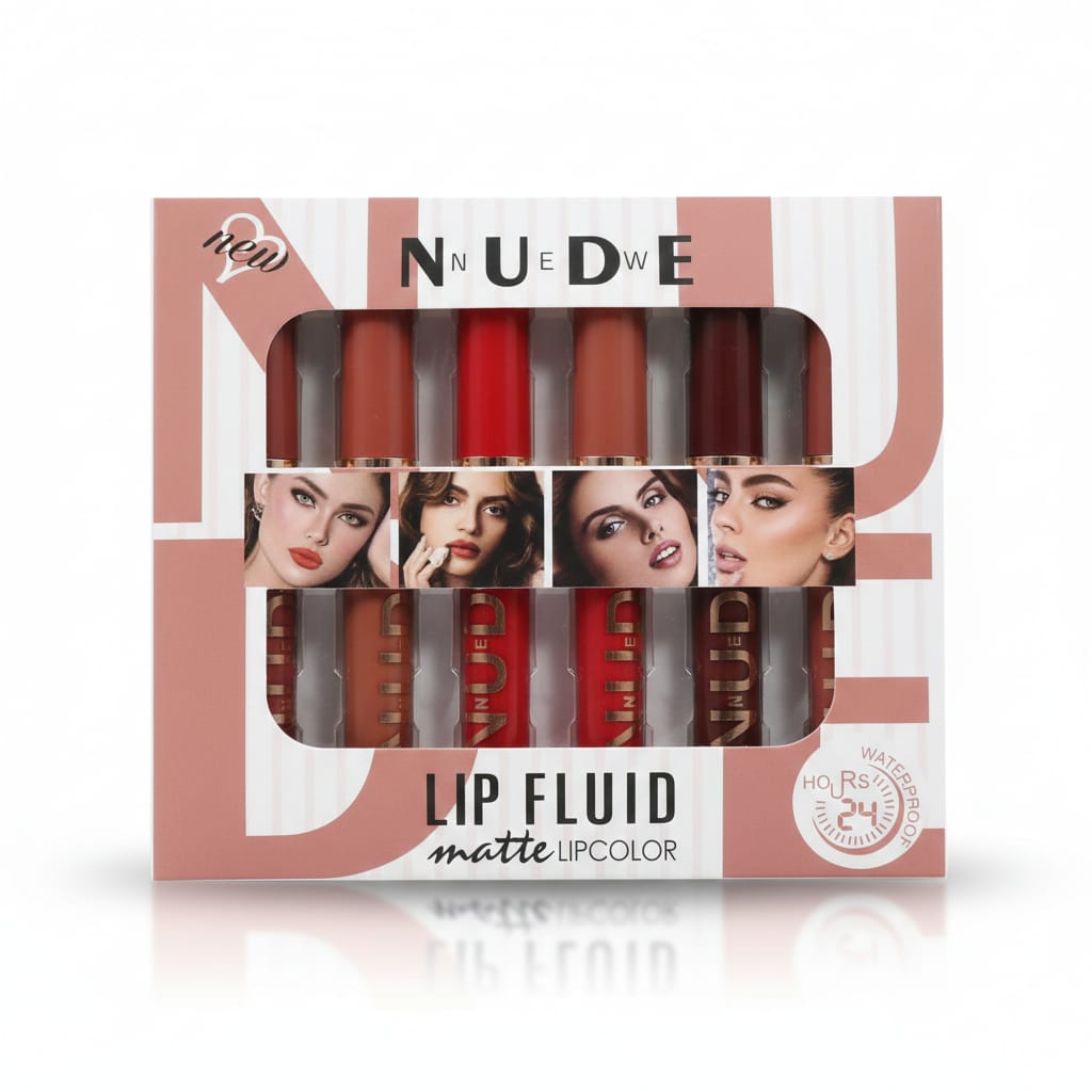 Matte Lip Gloss Pack of 6