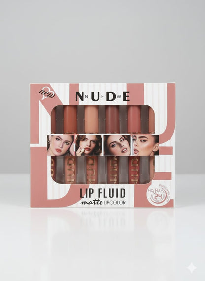 Matte Lip Gloss Pack of 6