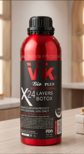 VK Botox Bio plus Professional X24 Layers  Keratin Treatment Protein 1400ml