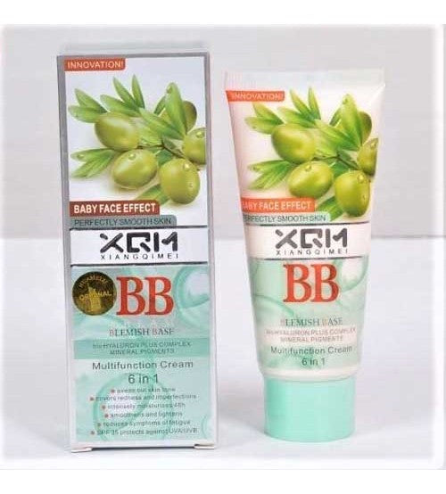 XQM BB Cream Blemish Base Multifunction 6 in 1 Olive