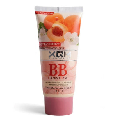 XQM BB Cream Blemish Base Multifunction 6 in 1 Apricot 65ml