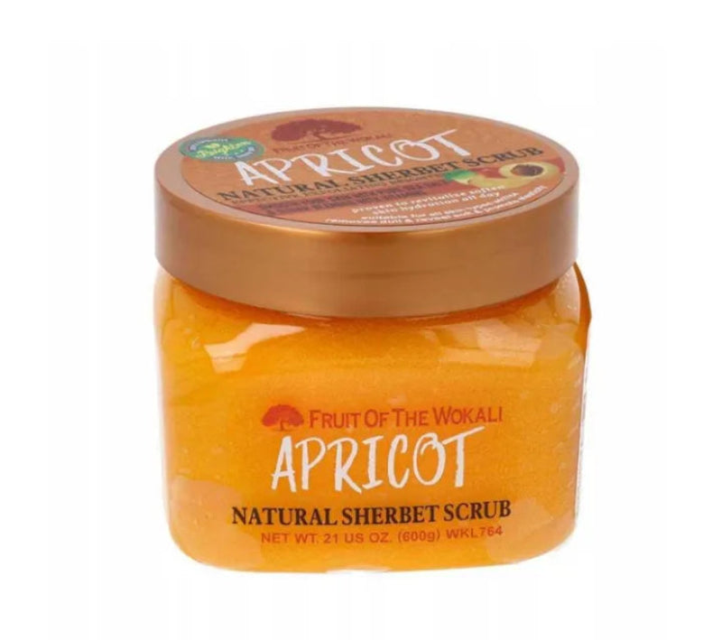 Fruit of Wokali Apricot Natural Sherbet Scrub