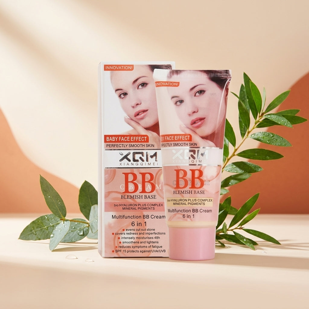 AI shoot - xqm-bb-cream-blemish-base-multifunction-6-in-1-apricot