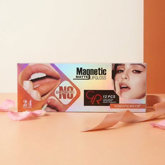 AI shoot - romantic-matte-magnetic-matte-lip-gloss-pack-of-13