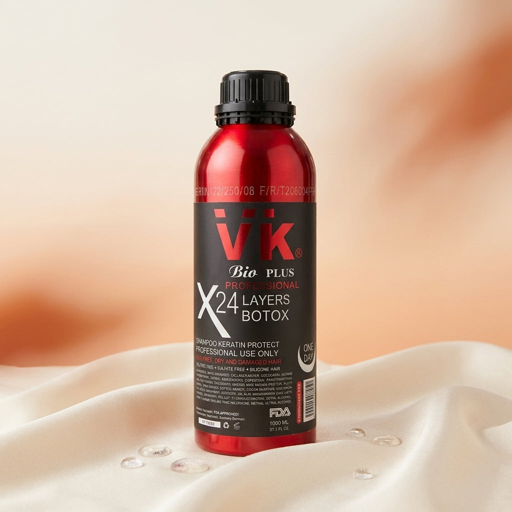 AI shoot - vk-bio-plus-professional-x24-layers-botox-keratin-treatment-protein-1400ml