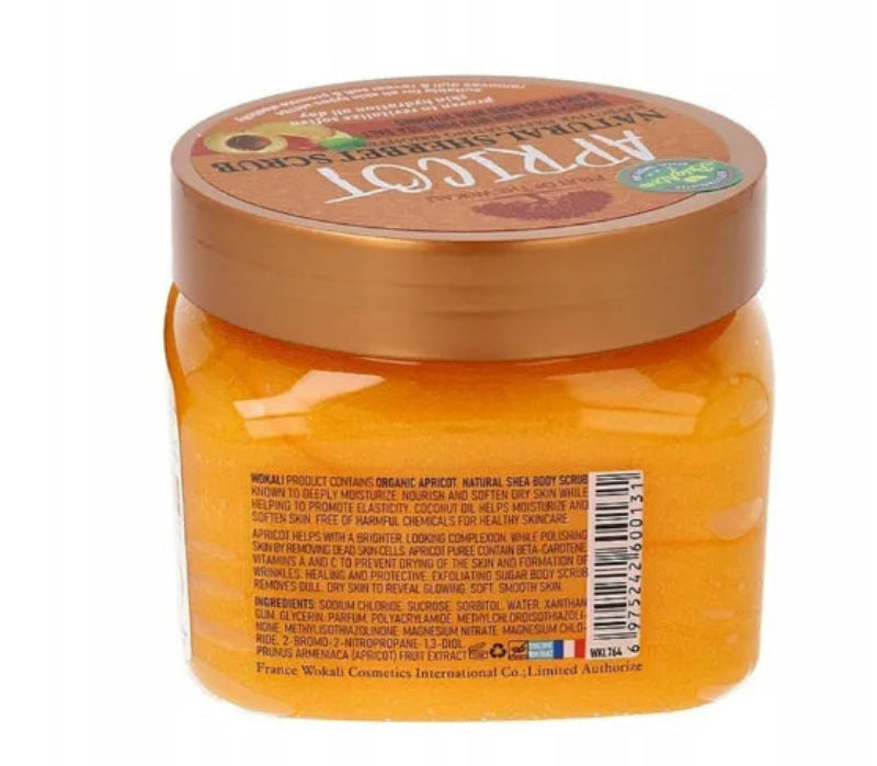 Fruit of Wokali Apricot Natural Sherbet Scrub