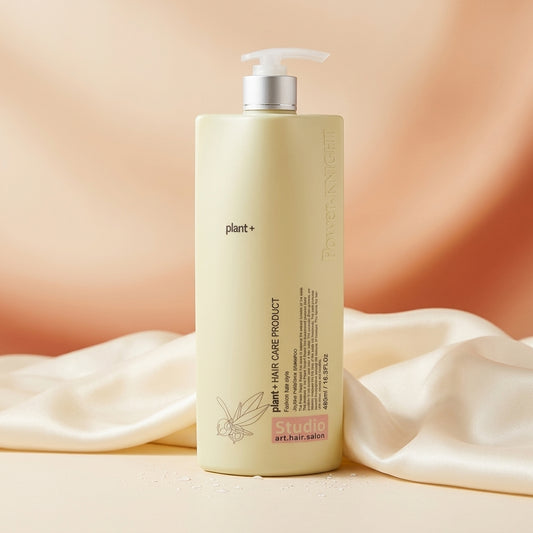 AI shoot - plant-hair-repairing-shampoo