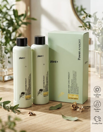 Plant+ Hair Treatment Kit (Rebonding Kit) 950ml×2