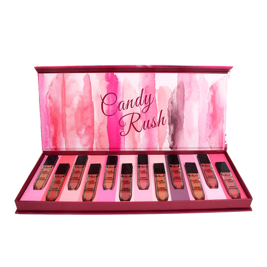 Just Gold Candy Rush lip gloss set