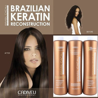 Brasil Cacau Brazilian Keratin Treatment Kit 3x1000ml