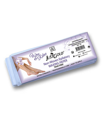 Just Gold Waxing Paper Strips