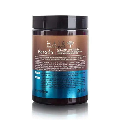 Keratin Moisturizing & Smooth Creamy Hair Mask 1000ml