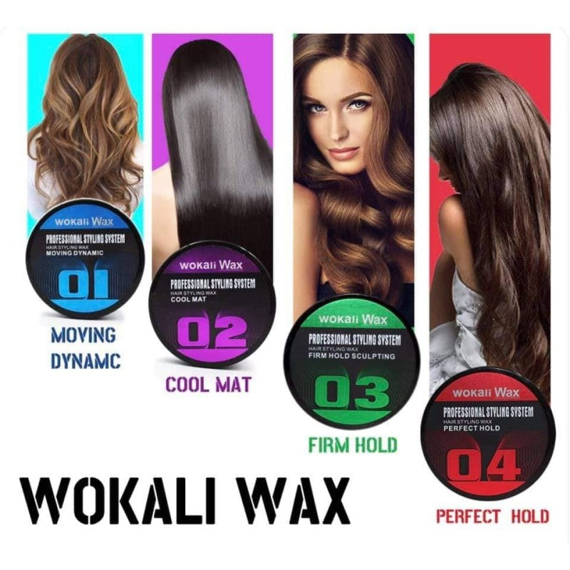 Wokali Wax Professional Styling System Hair Wax Perfect Hold